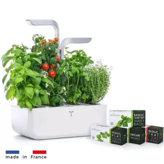Véritable SMART - Ghiveci de flori automat cu control al luminii, alb Véritable SMART - Ghiveci de flori automat cu control al luminii, alb