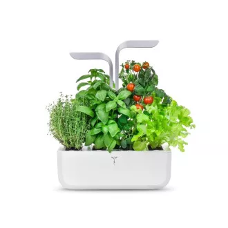 Véritable SMART - Ghiveci de flori automat cu control al luminii, alb Véritable SMART - Ghiveci de flori automat cu control al luminii, alb