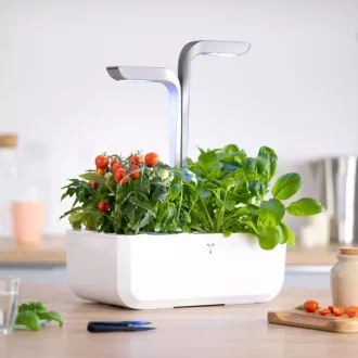 Véritable SMART - Ghiveci de flori automat cu control al luminii, alb Véritable SMART - Ghiveci de flori automat cu control al luminii, alb