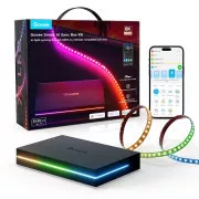 Govee AI Sync Box 2 Smart TV cu iluminare de fundal RGBICW 55-65"