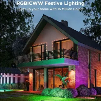 Govee Flood Lights 2 lumini LED SMART de exterior 4 buc