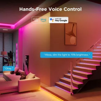 Bandă LED Govee WiFi RGBICW Smart PRO 3m Matter - extra durabilă Bandă LED Govee WiFi RGBICW Smart PRO 3m Matter - extra durabilă