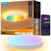 Lampă de tavan inteligentă rotundă Govee RGBICWW 4300lm 38cm Matter