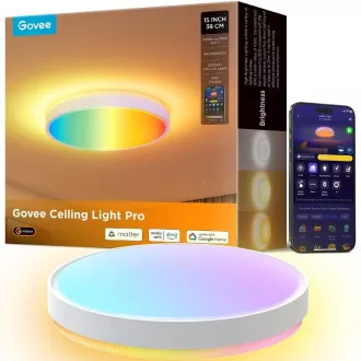 Lampă de tavan inteligentă rotundă Govee RGBICWW 4300lm 38cm Matter