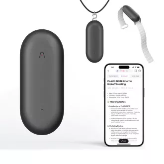 PLAUD Note Pin Gray - Reportofon cu inteligență artificială (2025)