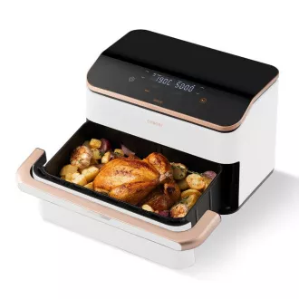 Friteuză cu aer Cosori TF101S Dual Blaze TwinFry 10l - albă