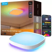 Lampă de tavan inteligentă rotundă Govee RGBICWW, 2400lm, 30cm, Matter