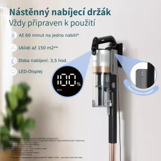 Levoit LVAC-300 Plus 6 în 1 fără fir Turbo Cyclone negru