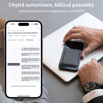 PLAUD NOTE Albastru marin - Înregistrator AI