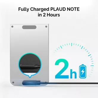 Kit accesorii PLAUD NOTE Negru - Încărcător și clemă magnetică, negru