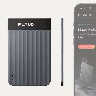 PLAUD Note PRO Negru - Înregistrator vocal cu inteligență artificială