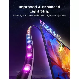 Iluminare de fundal TV Govee 3S pentru iluminare de fundal LED SMART RGBIC de 55-65" Iluminare de fundal TV Govee 3S pentru iluminare de fundal LED SMART RGBIC de 55-65"