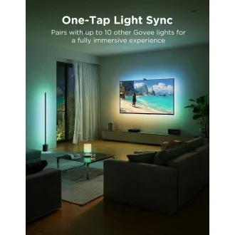 Iluminare de fundal TV Govee 3S pentru iluminare de fundal LED SMART RGBIC de 75-85" Iluminare de fundal TV Govee 3S pentru iluminare de fundal LED SMART RGBIC de 75-85"