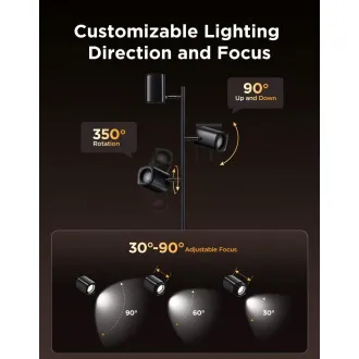 Lampă de podea Govee Uplighter RGBICWW Matter