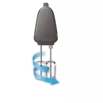 Philips HR3740/00 Viva Collection, 450 W, bici dublu, 5 viteze, funcție turbo, alb