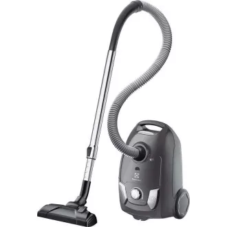 Aspirator cu sac Electrolux Easy Go EEG44IGM, 750 W, filtru lavabil, control de putere, tub telescopic, gri