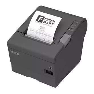 Imprimanta casa de marcat EPSON TM-T88V, USB + serial, intunecata, cu alimentare