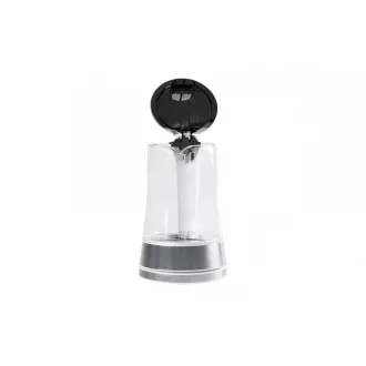 Fierbător electric Orava VK-4017 W, 2200 W, 1,7 l, sticlă, lumină de fundal LED, oprire automată, alb