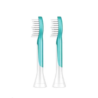 Philips HX6042/33 Sonicare For Kids, capete de schimb, pentru copii, dimensiune standard, 2 bucăți, cu fixare rapidă, aqua Philips HX6042/33 Sonicare For Kids, capete de schimb, pentru copii, dimensiune standard, 2 bucăți, cu fixare rapidă, aqua