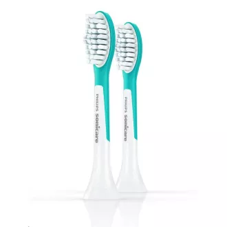 Philips HX6042/33 Sonicare For Kids, capete de schimb, pentru copii, dimensiune standard, 2 bucăți, cu fixare rapidă, aqua Philips HX6042/33 Sonicare For Kids, capete de schimb, pentru copii, dimensiune standard, 2 bucăți, cu fixare rapidă, aqua