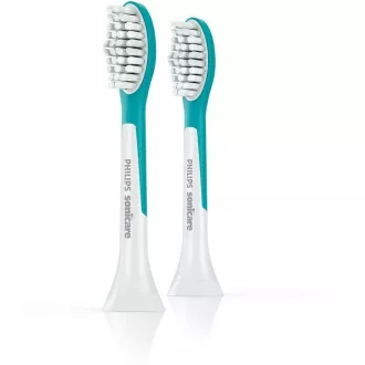 Philips HX6042/33 Sonicare For Kids, capete de schimb, pentru copii, dimensiune standard, 2 bucăți, cu fixare rapidă, aqua Philips HX6042/33 Sonicare For Kids, capete de schimb, pentru copii, dimensiune standard, 2 bucăți, cu fixare rapidă, aqua