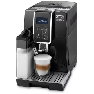 Mașină de cafea automată DeLonghi Dinamica ECAM 350.55.B, 15 bar, râșniță încorporată, sistem de lapte, tavă pentru cafea măcinată Mașină de cafea automată DeLonghi Dinamica ECAM 350.55.B, 15 bar, râșniță încorporată, sistem de lapte, tavă pentru cafea măcinată