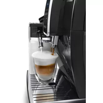 Mașină de cafea automată DeLonghi Dinamica ECAM 350.55.B, 15 bar, râșniță încorporată, sistem de lapte, tavă pentru cafea măcinată Mașină de cafea automată DeLonghi Dinamica ECAM 350.55.B, 15 bar, râșniță încorporată, sistem de lapte, tavă pentru cafea măcinată