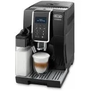 Mașină de cafea automată DeLonghi Dinamica ECAM 350.55.B, 15 bar, râșniță încorporată, sistem de lapte, tavă pentru cafea măcinată