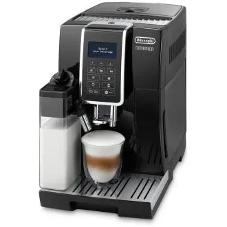 Mașină de cafea automată DeLonghi Dinamica ECAM 350.55.B, 15 bar, râșniță încorporată, sistem de lapte, tavă pentru cafea măcinată Mașină de cafea automată DeLonghi Dinamica ECAM 350.55.B, 15 bar, râșniță încorporată, sistem de lapte, tavă pentru cafea măcinată