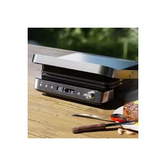 Gratar de contact electric Orava Grillchef-3, 2000 W, display LCD, timer, control digital