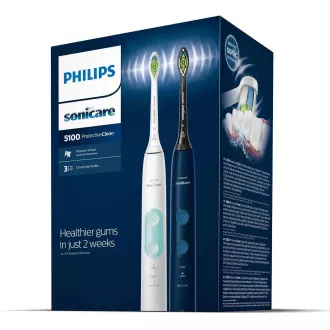 Periuță de dinți electrică Philips Sonicare HX6851/34, sonică, 3 moduri, temporizator, alb și albastru marin Periuță de dinți electrică Philips Sonicare HX6851/34, sonică, 3 moduri, temporizator, alb și albastru marin
