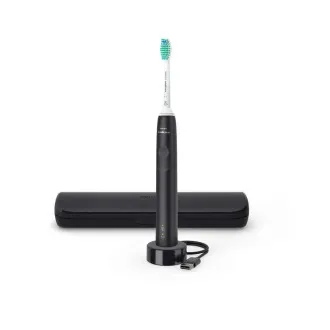 Philips HX3673/14 Sonicare 3100, periuță de dinți, pentru adulți, 31000 oscilații/min, cronometru, senzor de presiune, carcasă, neagră Philips HX3673/14 Sonicare 3100, periuță de dinți, pentru adulți, 31000 oscilații/min, cronometru, senzor de presiune, carcasă, neagră