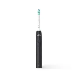 Philips HX3673/14 Sonicare 3100, periuță de dinți, pentru adulți, 31000 oscilații/min, cronometru, senzor de presiune, carcasă, neagră Philips HX3673/14 Sonicare 3100, periuță de dinți, pentru adulți, 31000 oscilații/min, cronometru, senzor de presiune, carcasă, neagră