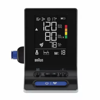 Monitor de tensiune arterială pentru braț Braun ExactFit 5 CONNECT BUA6350, detectarea aritmiei, afișaj LCD, Bluetooth Monitor de tensiune arterială pentru braț Braun ExactFit 5 CONNECT BUA6350, detectarea aritmiei, afișaj LCD, Bluetooth