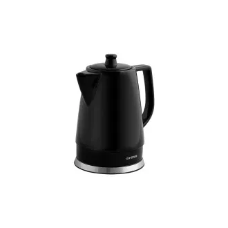 Fierbător electric Orava VK-3813 B, 1500 W, 1,5 l, ceramică, oprire automată, negru
