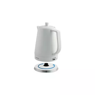 Fierbător electric Orava VK-3813 W, 1500 W, 1,5 l, ceramică, oprire automată, alb