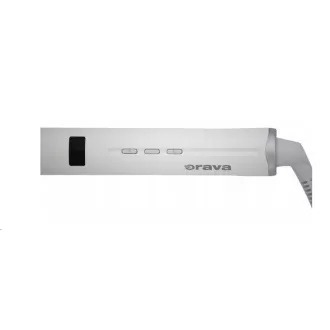 Placa de indreptat parul ORAVA Tenera-1, placi ceramice, display LED, pentru toate tipurile de par, alb