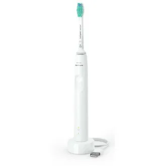 Periuță de dinți electrică Philips Sonicare 3100 HX3671/13, 1 mod, temporizator, senzor de presiune, alb
