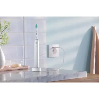 Periuță de dinți electrică Philips Sonicare 3100 HX3671/13, 1 mod, temporizator, senzor de presiune, alb