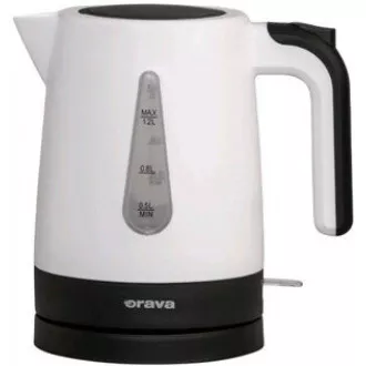 Fierbător electric Orava VK-2015, 1200 W, 1,2 l, oprire automată, alb/negru Fierbător electric Orava VK-2015, 1200 W, 1,2 l, oprire automată, alb/negru