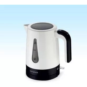 Fierbător electric Orava VK-2015, 1200 W, 1,2 l, oprire automată, alb/negru Fierbător electric Orava VK-2015, 1200 W, 1,2 l, oprire automată, alb/negru