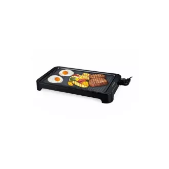 Gratar electric de masa Orava Grillchef-5, 2000 W, 2 suprafete de gratar, 60 pana la 220 °C, tava de picurare