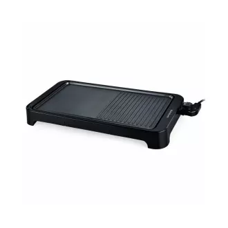 Gratar electric de masa Orava Grillchef-5, 2000 W, 2 suprafete de gratar, 60 pana la 220 °C, tava de picurare
