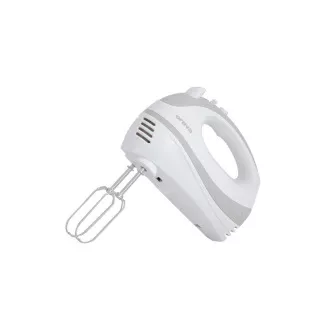 Mixer de mână Orava SL-110, 300 W, 75 dB, 5 viteze, comutator cu puls, gri/alb
