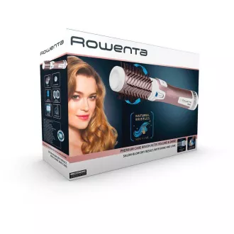 Ondulator Rowenta CF9540F0 Brush Activ Premium Care, 1000 W, rotativ, peri naturali, 2 viteze si temperaturi