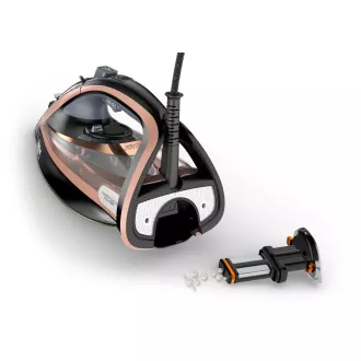 Fier de călcat cu aburi Tefal Ultimate Pure FV9845E0, 3200 W, Anti-picurare, oprire automată, piersică Fier de călcat cu aburi Tefal Ultimate Pure FV9845E0, 3200 W, Anti-picurare, oprire automată, piersică