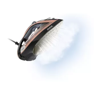 Fier de călcat cu aburi Tefal Ultimate Pure FV9845E0, 3200 W, Anti-picurare, oprire automată, piersică Fier de călcat cu aburi Tefal Ultimate Pure FV9845E0, 3200 W, Anti-picurare, oprire automată, piersică