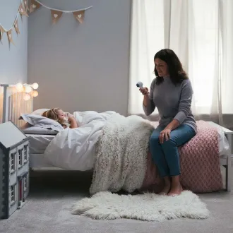 Termometru fără contact Braun BNT400WE, Age Precision, mod silențios, afișaj cu iluminare din spate, alb - Despachetat