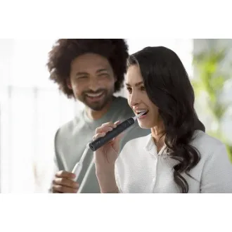 Philips HX3675/15 Periuță de dinți electrică Sonicare, sonic, temporizator, senzor de presiune, 2 bucăți, roz și negru