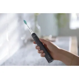 Philips HX3675/15 Periuță de dinți electrică Sonicare, sonic, temporizator, senzor de presiune, 2 bucăți, roz și negru